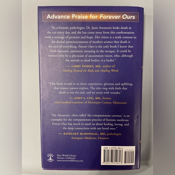 Forever Ours By Janice Amatuzio,Forensic Pathologist, Real Stories of Forensics - Picture 2 of 3